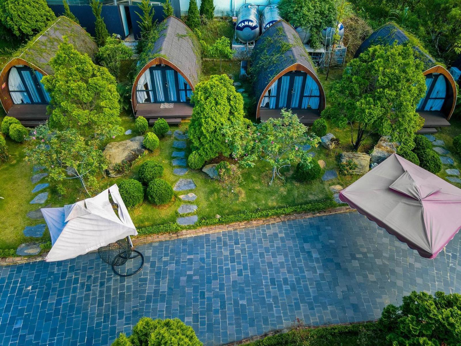 Family 64 Resort Moc Chau Bo Quan Exteriör bild