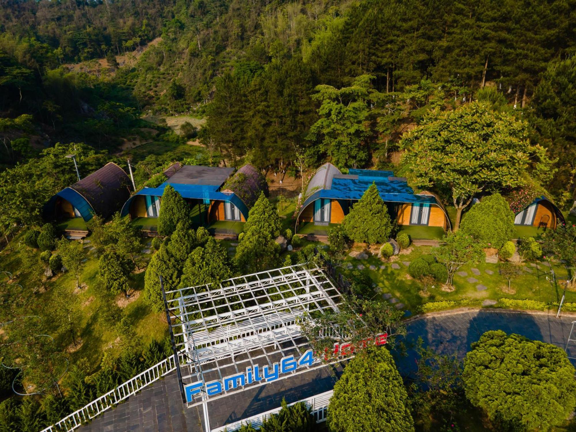 Family 64 Resort Moc Chau Bo Quan Exteriör bild