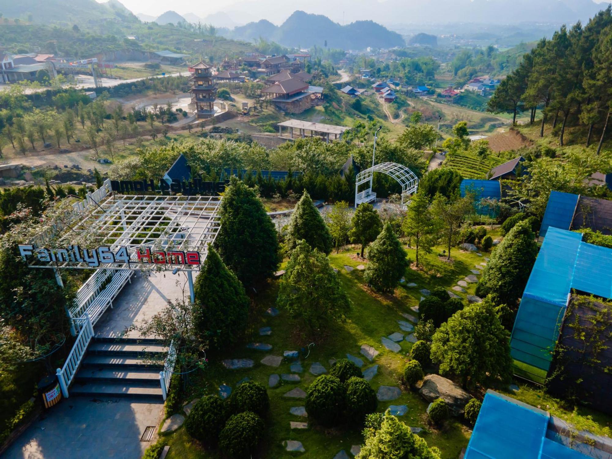 Family 64 Resort Moc Chau Bo Quan Exteriör bild